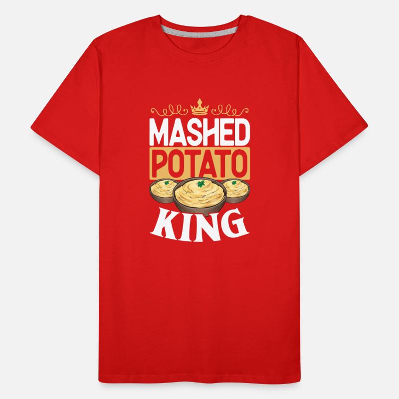 Mashed potatoes Mashed potatoes Men's Premium Organic T-Shirt