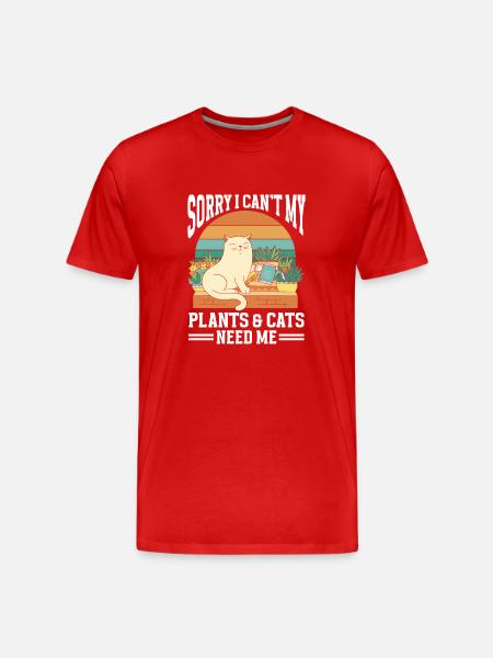 Gartenbau LandschaftsbauGarten Gärtner - Männer Premium Bio T-Shirt - Rot