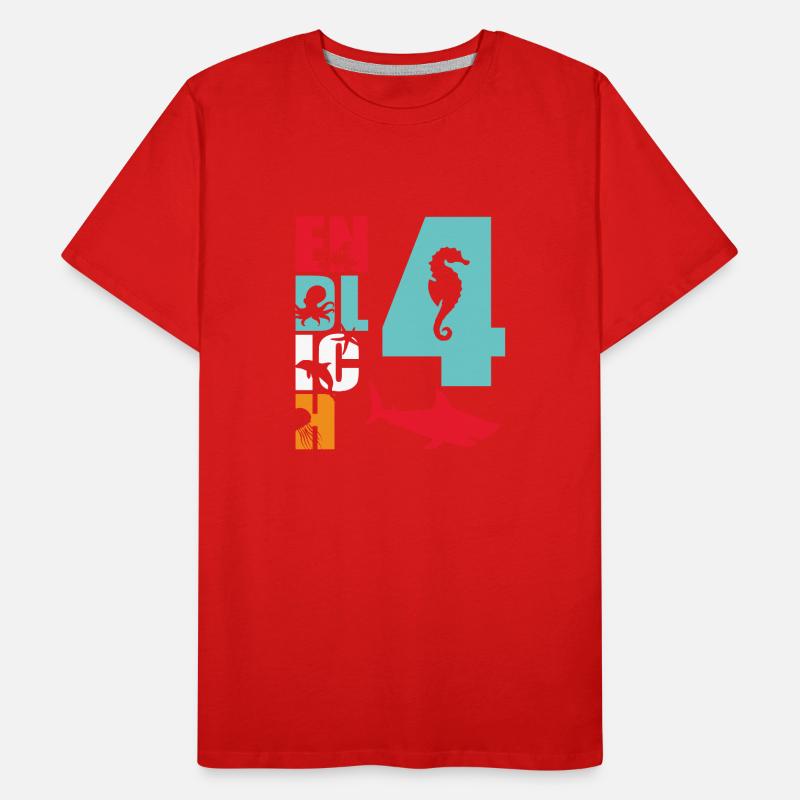 Finally 4 Shark Fish Men's Premium Organic T-Shirt
