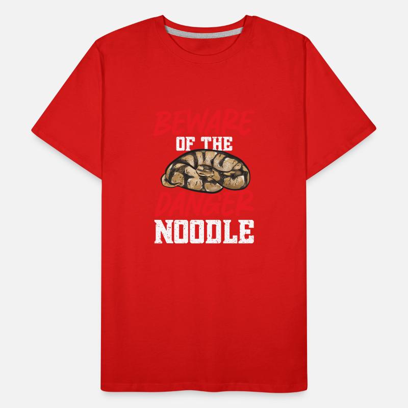 Ball Python Schlange Königspython Männer Premium Bio T-Shirt