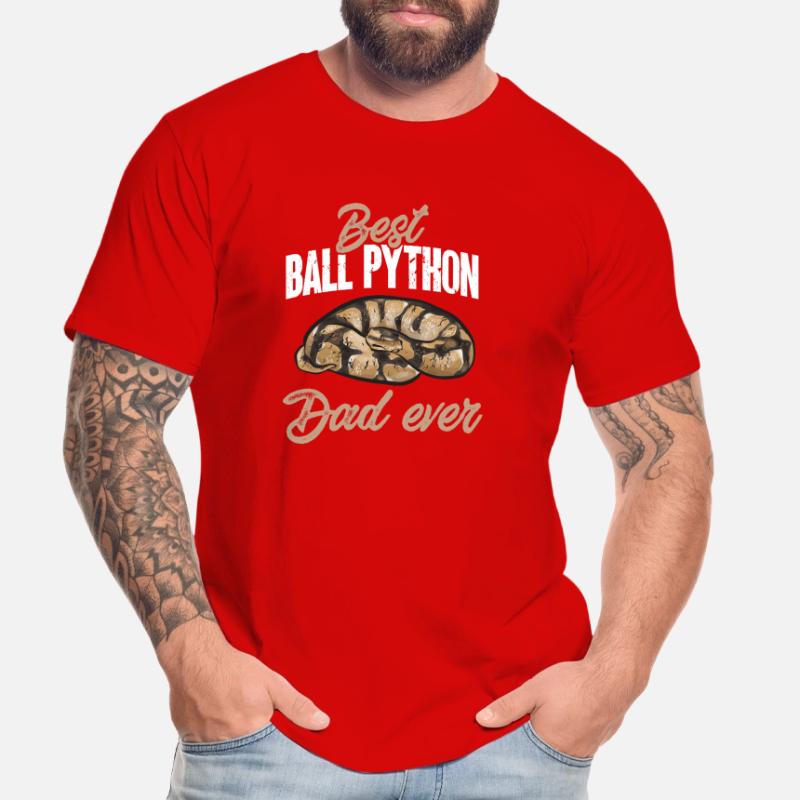 Ball Python Snake King Python T-shirt bio Premium Homme