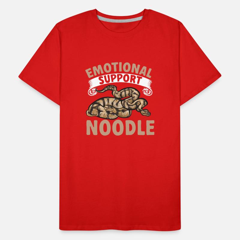 Ball Python Schlange Königspython Männer Premium Bio T-Shirt