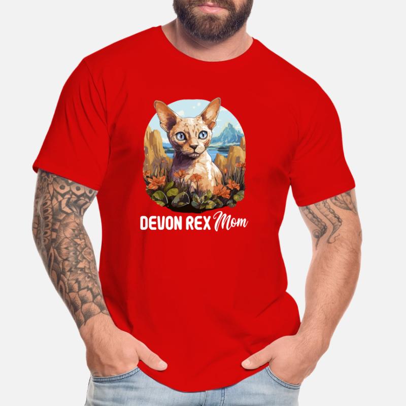Devon Rex Kitten Devon Rex Cat Men's Premium Organic T-Shirt