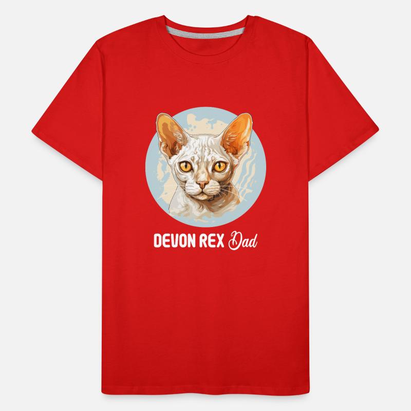 Devon Rex Kitten Devon Rex Cat Men's Premium Organic T-Shirt