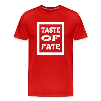 birthday present present idea culinary creations - Men's Premium Organic T-Shirt - red - Front - Damien (186cm)
