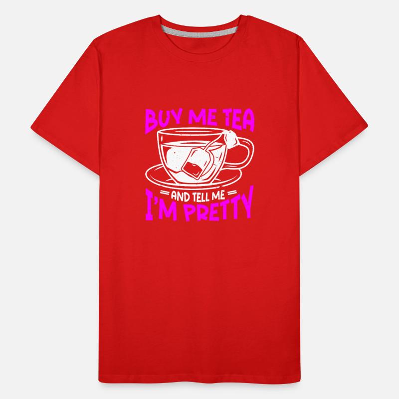 Tea Drinker Tea Men's Premium Organic T-Shirt