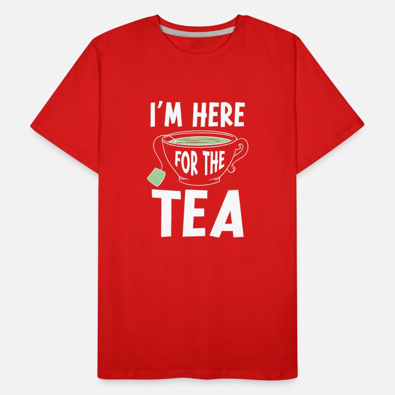 Tea Drinker Tea Men's Premium Organic T-Shirt