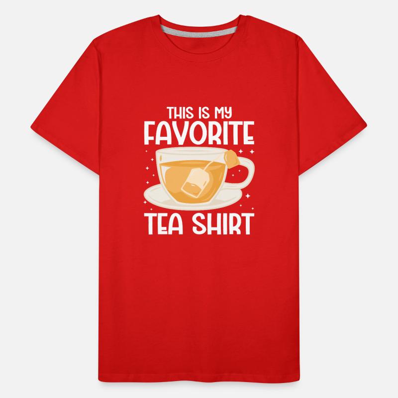 Tea Drinker Tea Men's Premium Organic T-Shirt