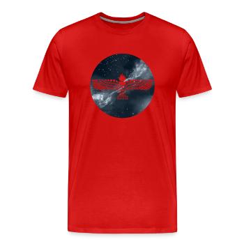Antike Syrien Aramäer Aram Damaskus Assyrer - Männer Premium Bio T-Shirt - Rot - Vorne - Damien (186cm)