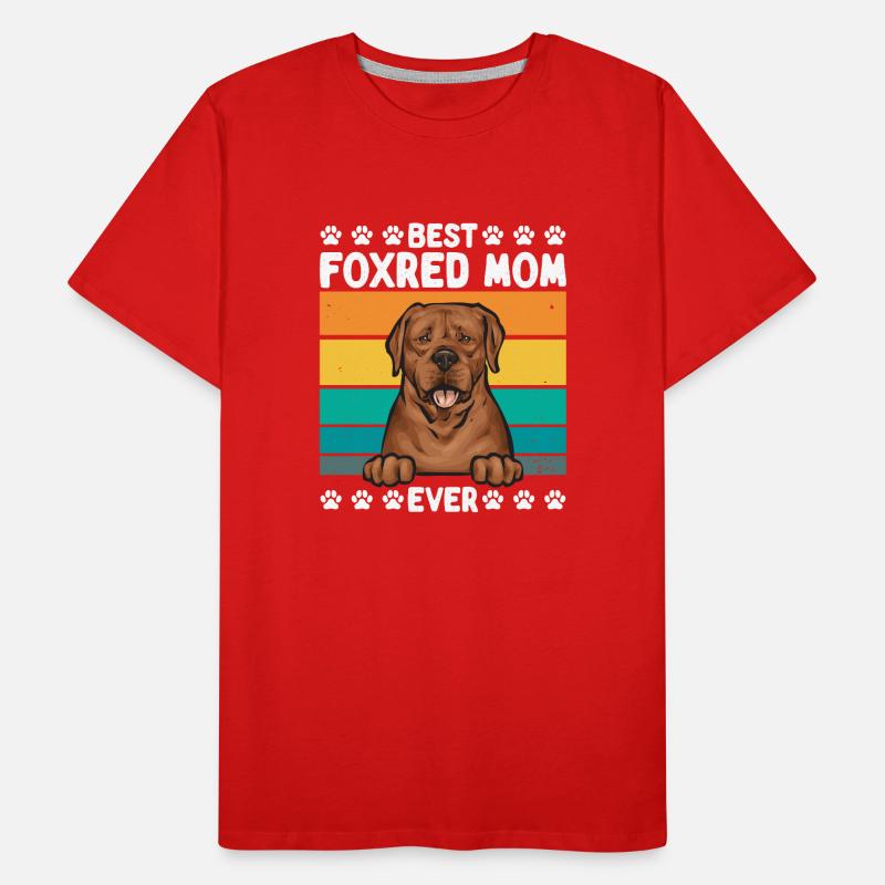 Fuchsroter Labrador Retriever Fox Red Labrador Männer Premium Bio T-Shirt