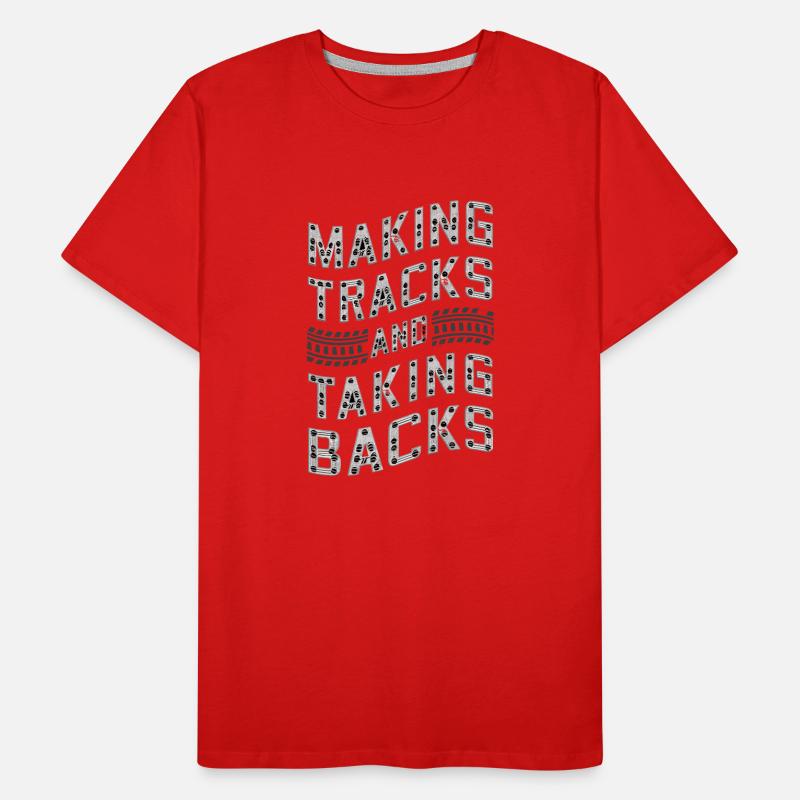 Tractor Pulling Tractor Pulling Tractor Power Farm Men's Premium Organic T-Shirt