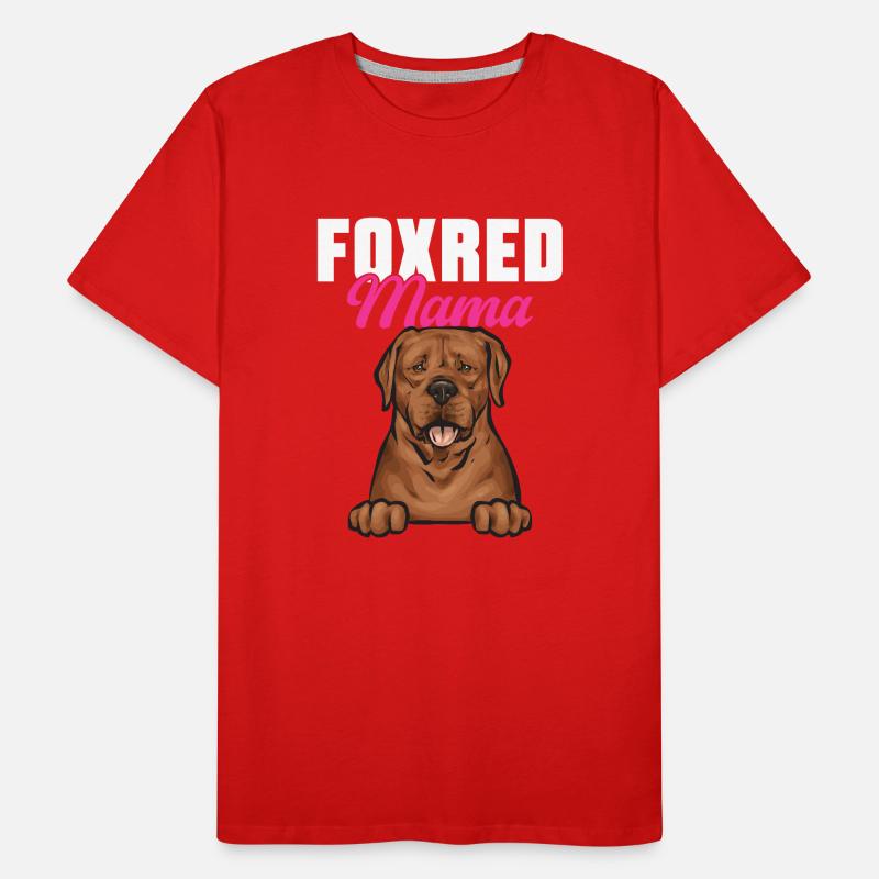 Fuchsroter Labrador Retriever Fox Red Labrador Männer Premium Bio T-Shirt