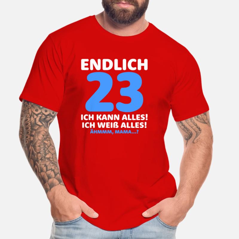 Finally 23 I can do everything I know everything Men's Premium Organic T-Shirt