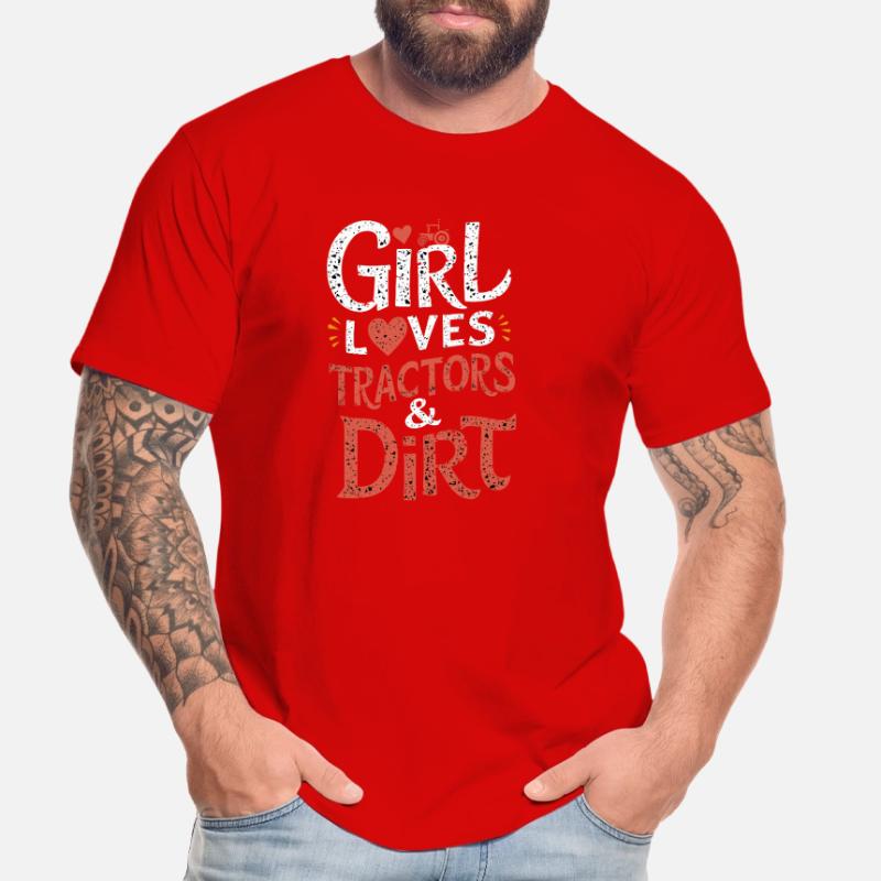 Tractor Pulling Tractor Pulling Tractor Power Farm Men's Premium Organic T-Shirt