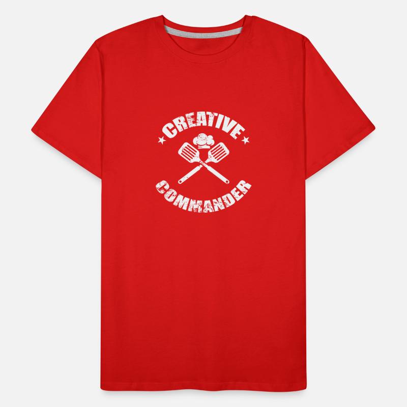 Creative Commander Men's Premium Organic T-Shirt
