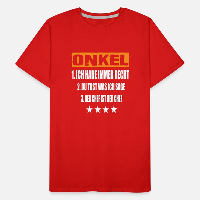 Uncle Men's Premium Organic T-Shirt