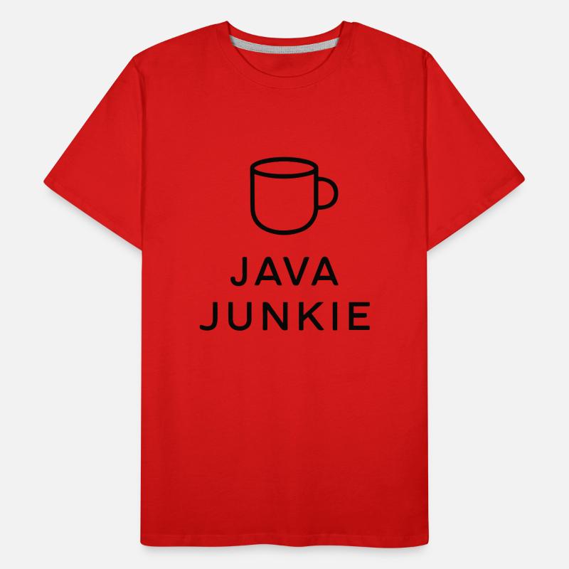 JAVA JUNKIE T-shirt bio Premium Homme