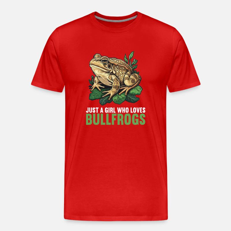 Ochsenfrösche Ochsenfrosch - Männer Premium Bio T-Shirt - Rot