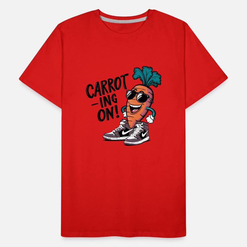 CARROT-ING ON! Men's Premium Organic T-Shirt