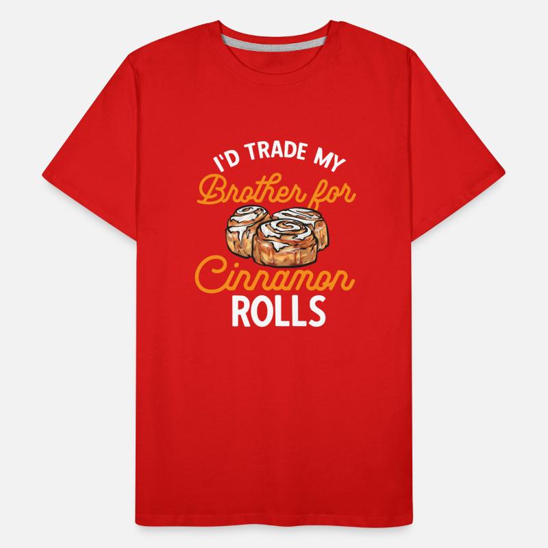 Cinnamon roll Men's Premium Organic T-Shirt