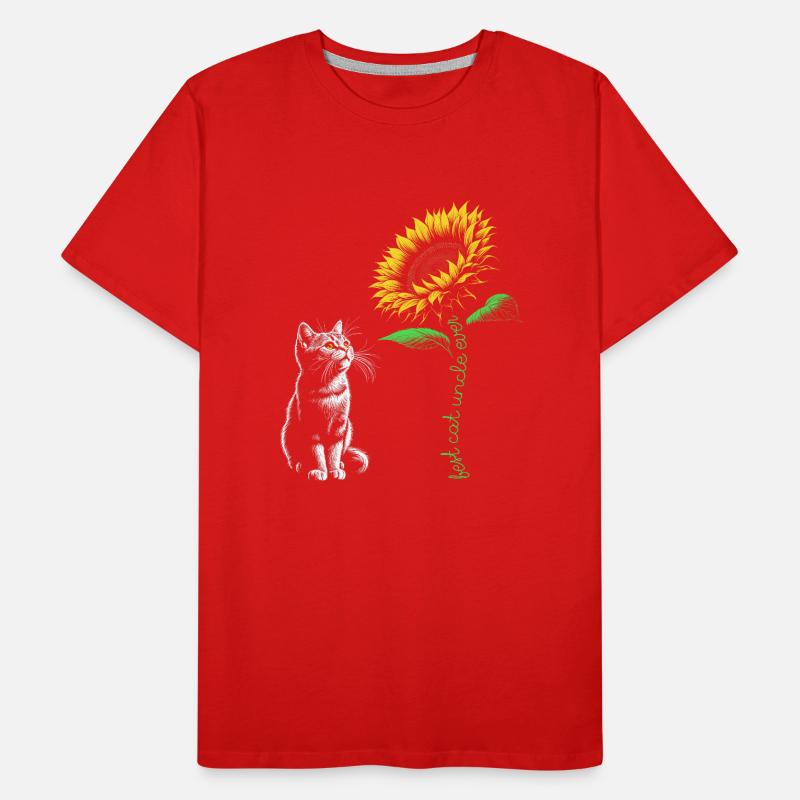 Best Cat Uncle Ever Männer Premium Bio T-Shirt