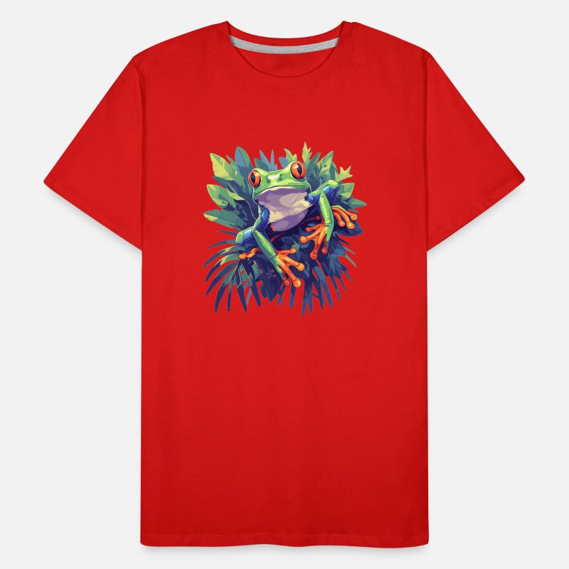 Tree Frog Baumfrösche Baumfrosch Men's Premium Organic T-Shirt