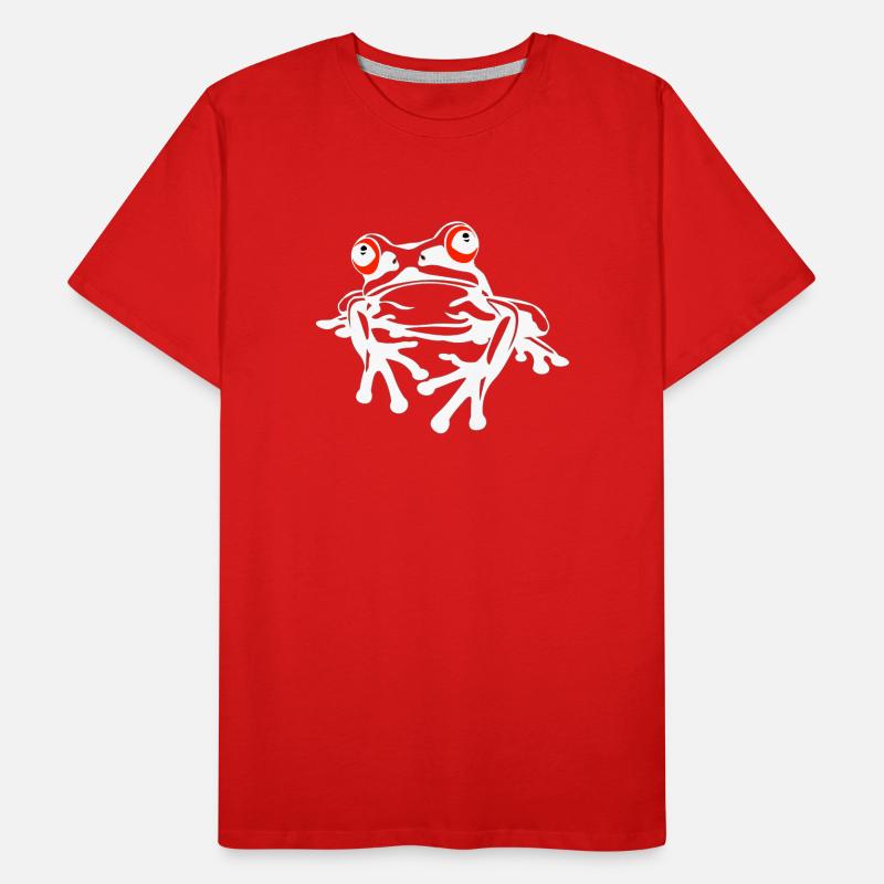 Tree Frog Baumfrösche Baumfrosch Men's Premium Organic T-Shirt