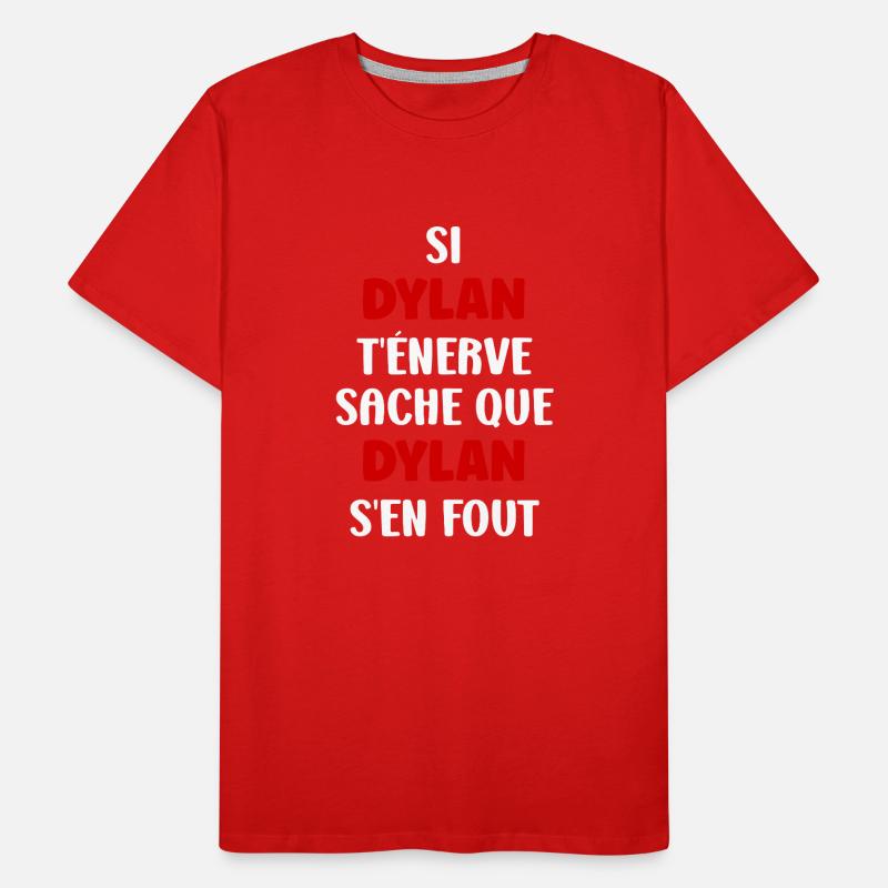 Dylan T-shirt bio Premium Homme
