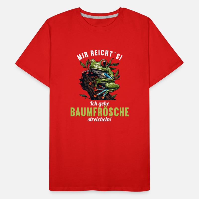 Tree Frog Baumfrösche Baumfrosch Men's Premium Organic T-Shirt