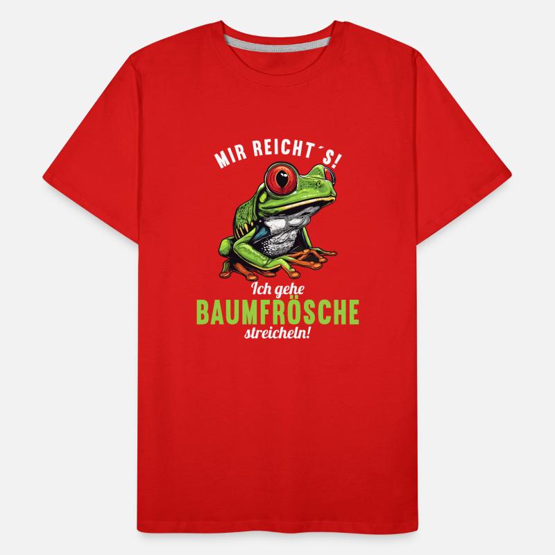 Tree Frog Baumfrösche Baumfrosch Men's Premium Organic T-Shirt