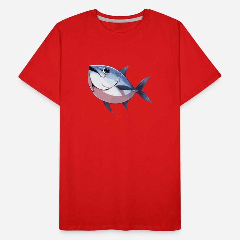 Thon Thunfische Thunfisch T-shirt bio Premium Homme