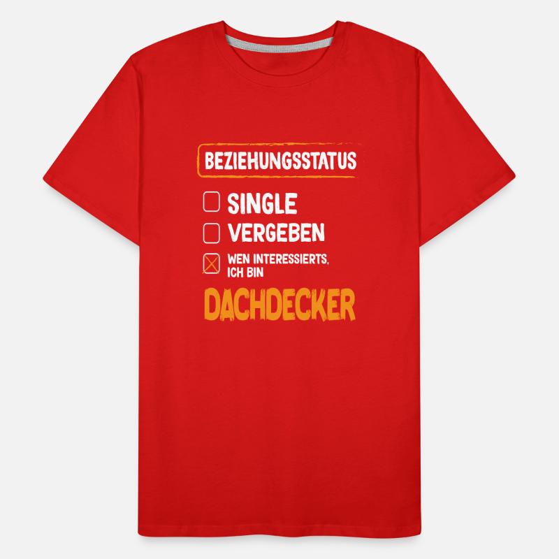 Statut de la relation de couvreur T-shirt bio Premium Homme