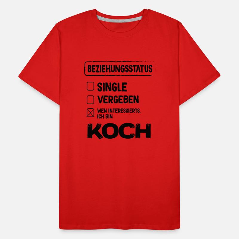 Statut de la relation avec Koch T-shirt bio Premium Homme