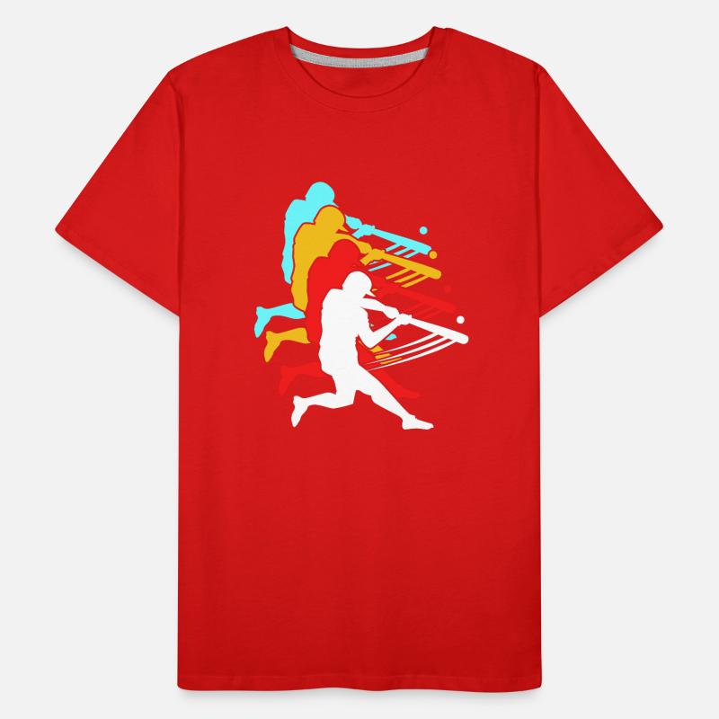Base-ball T-shirt bio Premium Homme