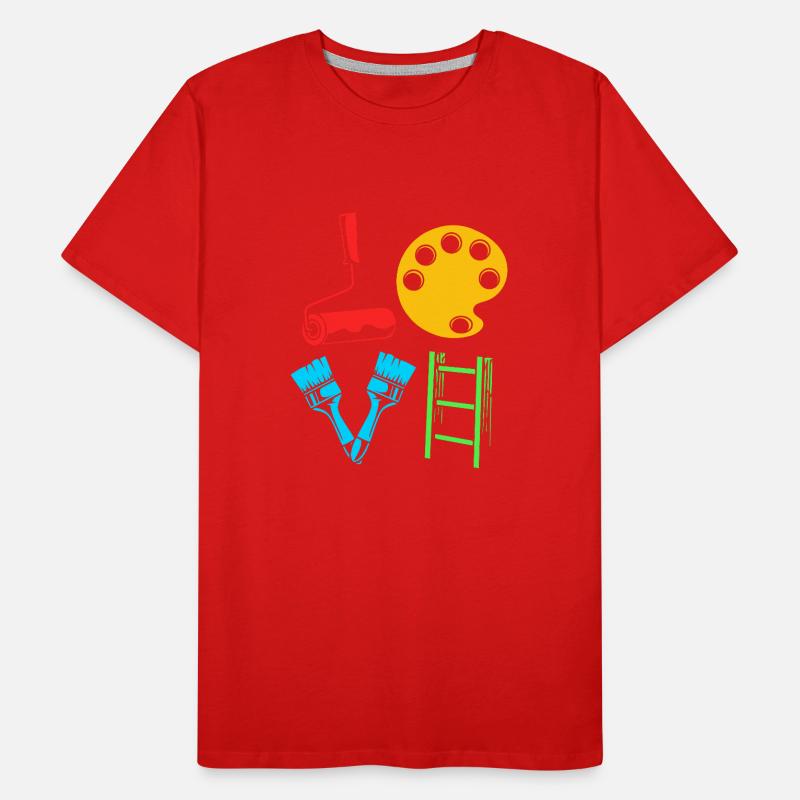 Painter Men's Premium Organic T-Shirt