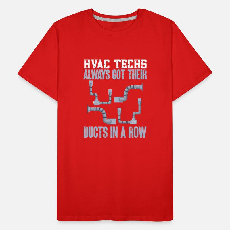 Chauffage, Climatisation, Ventilation, Technicien T-shirt bio Premium Homme