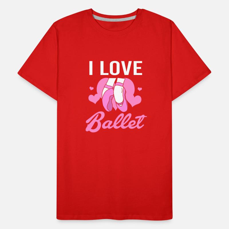 Danseuse de ballet T-shirt bio Premium Homme