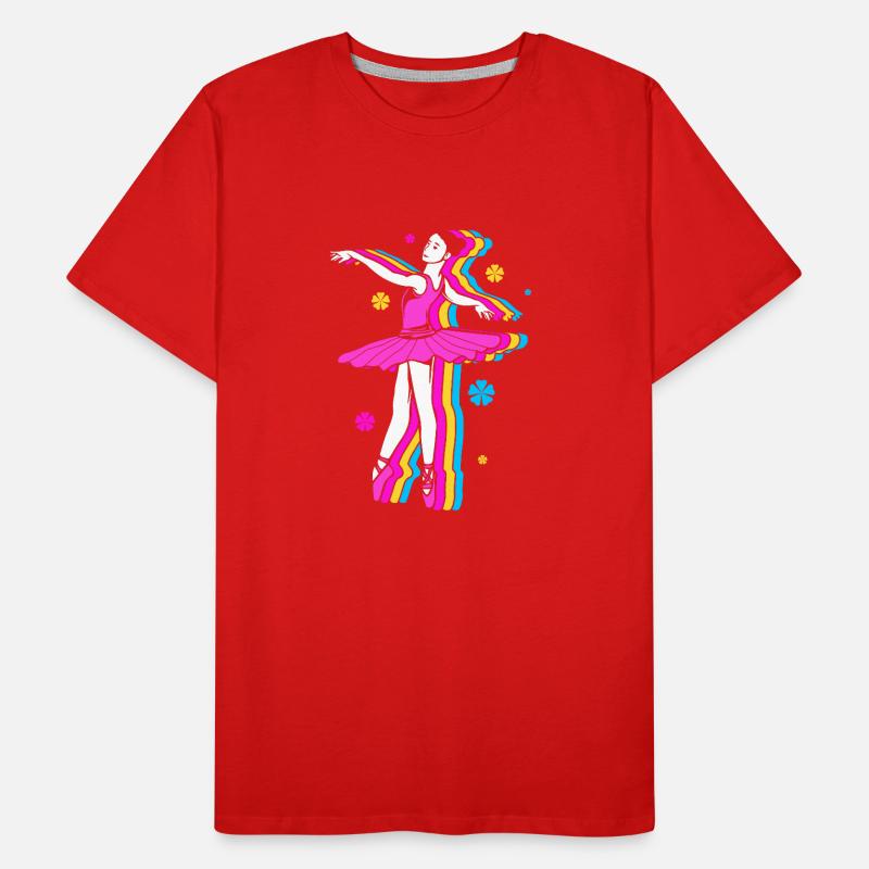 Danseuse de ballet T-shirt bio Premium Homme