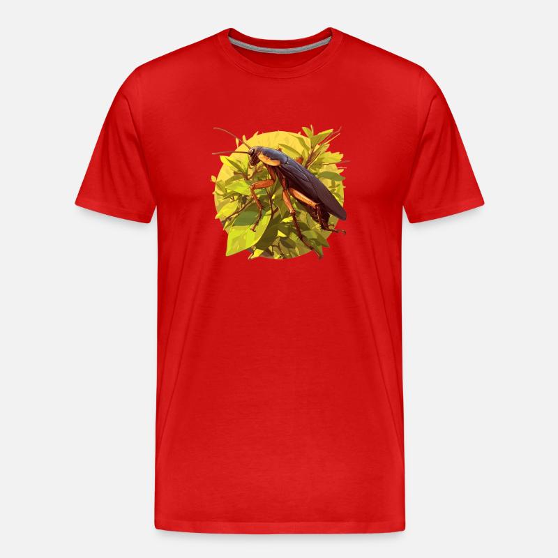 cafards cafards cafards cafard - T-shirt bio Premium Homme - rouge