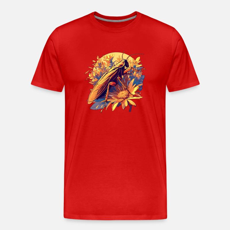 cafards cafards cafards cafard - T-shirt bio Premium Homme - rouge