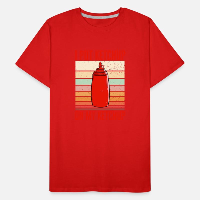 Ketchup Ketchup à la tomate T-shirt bio Premium Homme