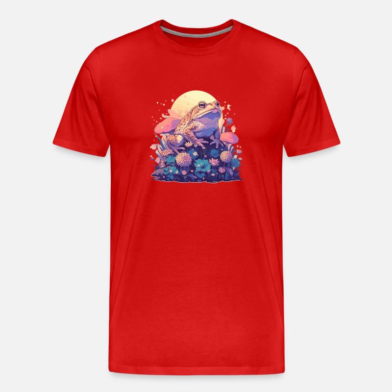 Toad Toads Toad - Men's Premium Organic T-Shirt - red