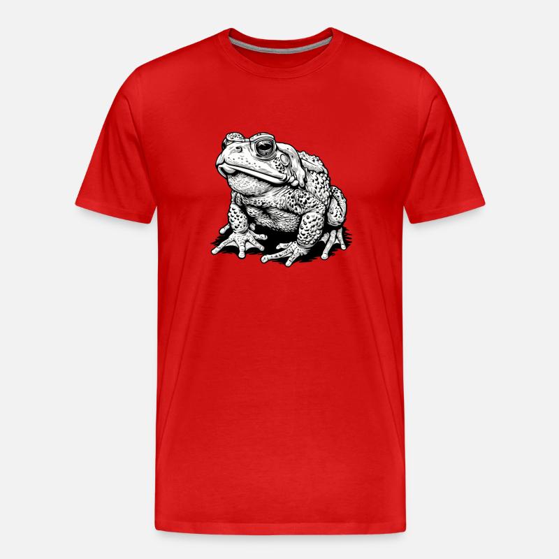 Crapaud crapaud crapaud - T-shirt bio Premium Homme - rouge
