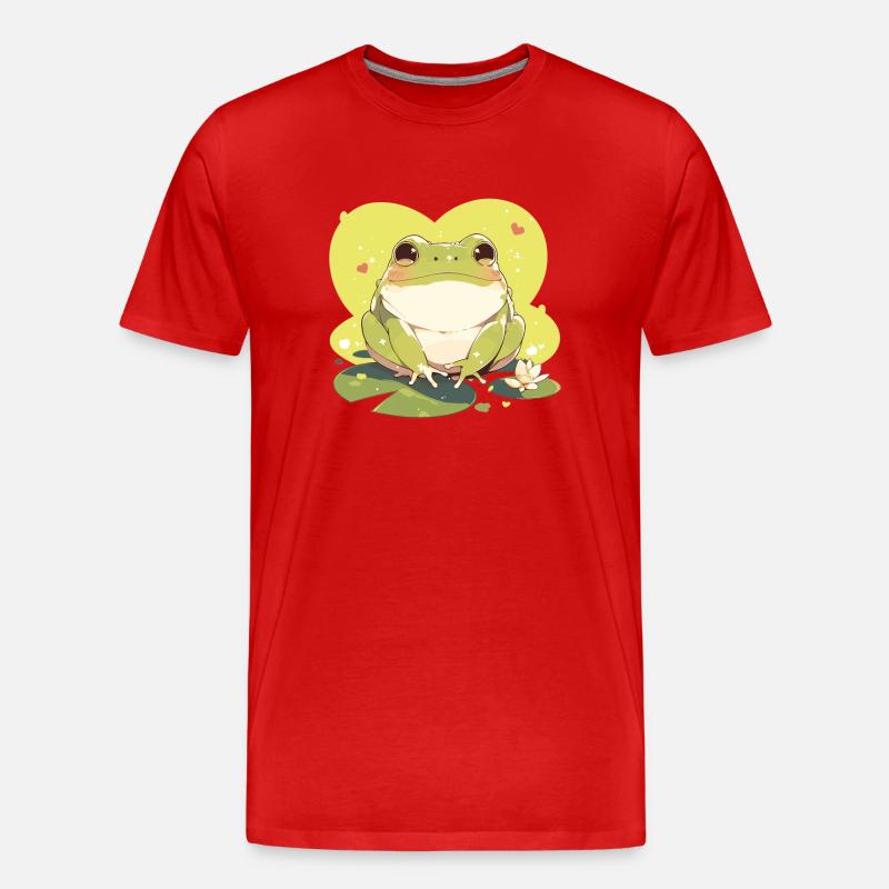 Toad Toads Toad - Men's Premium Organic T-Shirt - red