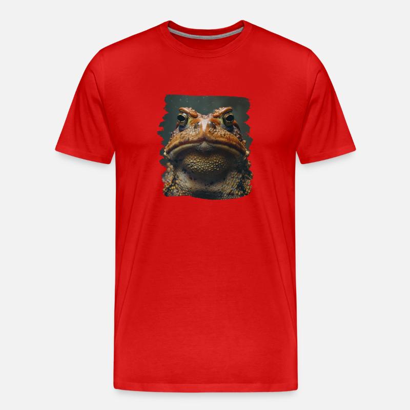 Toad Toads Toad - Men's Premium Organic T-Shirt - red