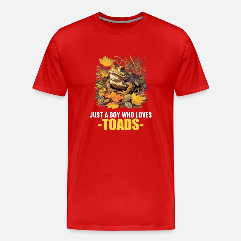 Crapaud crapaud crapaud - T-shirt bio Premium Homme - rouge