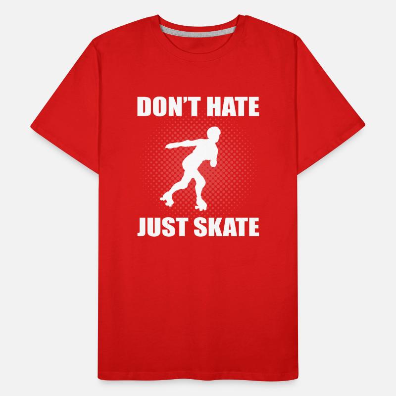Roller Skating Roller Skates Inline Skates Men's Premium Organic T-Shirt