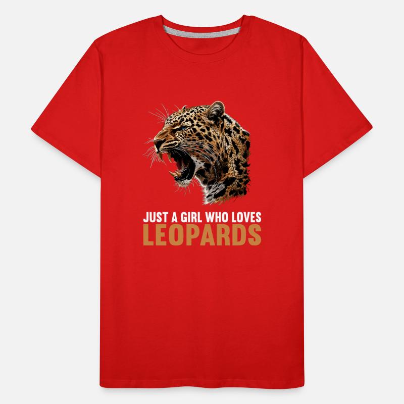 Léopard léopard T-shirt bio Premium Homme
