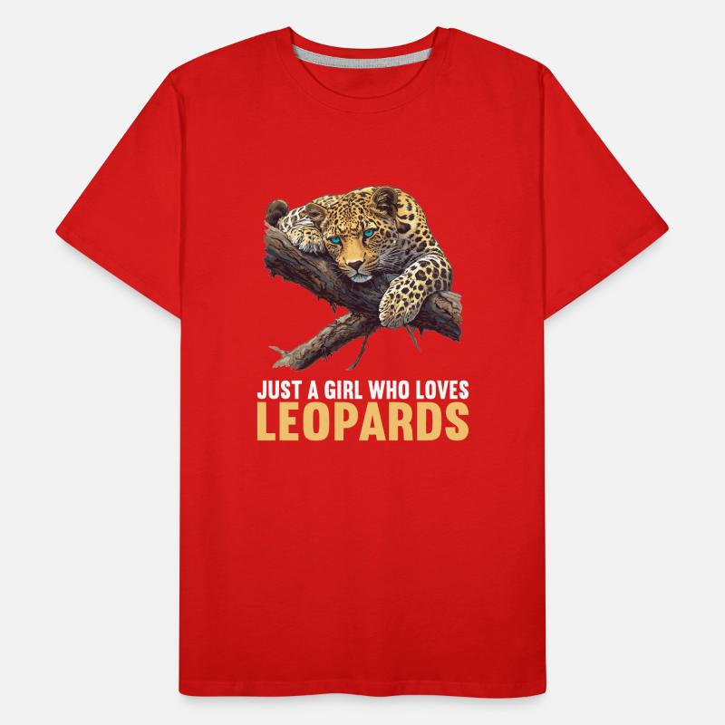 Léopard léopard T-shirt bio Premium Homme