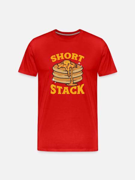 Pancake Breakfast Pancakes - Men's Premium Organic T-Shirt - red